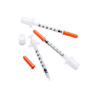30G Disposable Injection Insulin Syringe For Clinic Use With EO Gas Sterilization