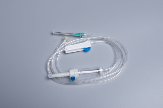 Medical Saline Disposable IV Infusion Set With Y-Injection Port