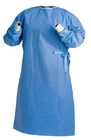 S M L Level 2, Level 3 Reinforced Surgical Gown / Non - Woven SMS Surgical Gown 35-50 Gsm