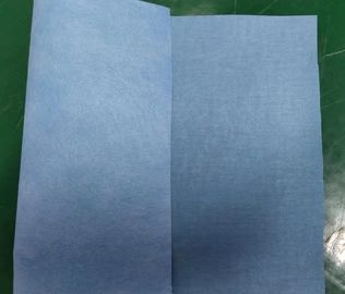 Blue Non Woven Medical Textiles , Medical Grade Fabric Waterproof Eco - Friendly