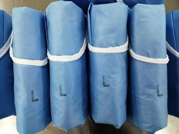 BVB Sterile Surgical Gowns , Disposable Protective Gowns High Barrier Performance