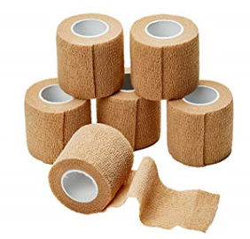 High Flexibility Medical Gauze Bandage 4 Inch Width Latex Free Comfortable