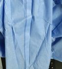 Medical Clothing Blue Green Operating Gown , ultrasonic surgical gown or sewing surgical gown