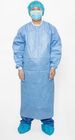 Weight 35-50 Gsm Disposable  Gowns , Waterproof Surgical Gowns Class II