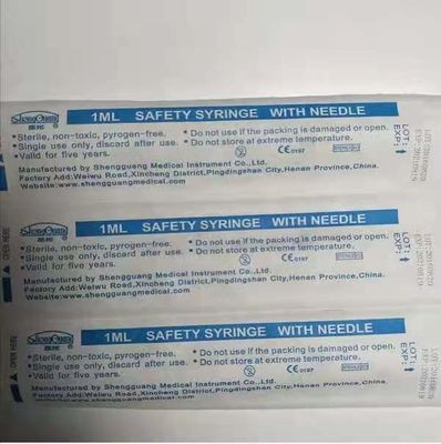 1ML Disposable Syringe With Needle