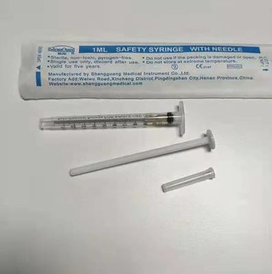 1ML Disposable Syringe With Needle