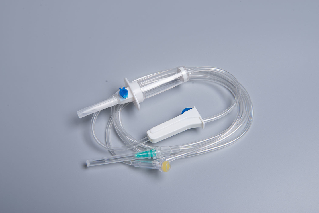 Sterile Medical Parts Of Disposable Iv Infusion Sets IV Giving Set ABS Spike With Butterfly
