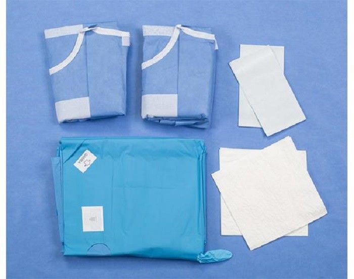 Urology TUR Custom Procedure Packs , Cloth Surgical Pack Wraps