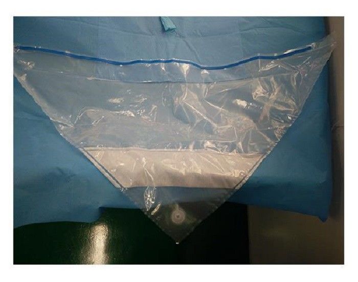 Transparent Hospital Consumables Pouch Drainage Aluminum Strip For Surgical Single