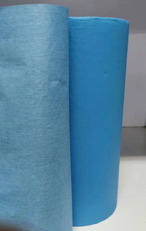 Anti Bacteria Medical Non Woven Fabric 150cm 180cm Width Blue Abrasion Resistant