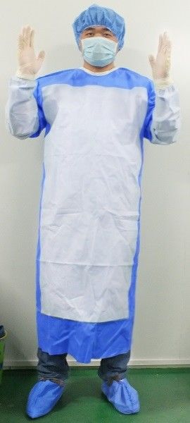 SMS Sterile Disposable Surgical Gown Optional Size Weight 35 Gsm-50 Gsm