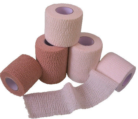 Medical Treatment Adhesive Gauze Bandage, Self Adhesive Gauze Clinic