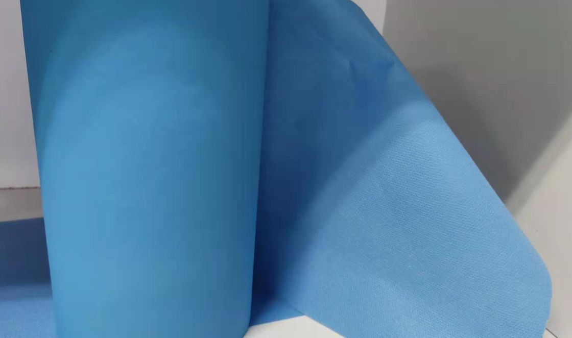 60 Gsm Medical Non Woven Fabric Laminated 100cm-230cm Width Customized Logo